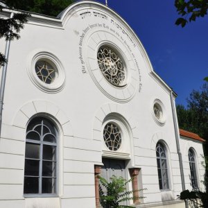 'Neuer' Jüdischer Friedhof in St.Pölten - Zeremonienhalle