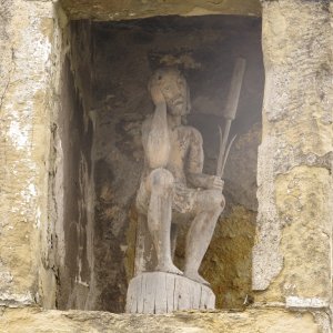 Lichsäule - Holzfigur (2)