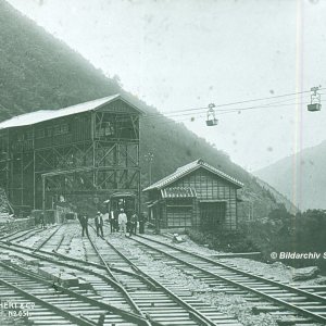 Bleichert-Bahn, Verladestelle Bergwerk