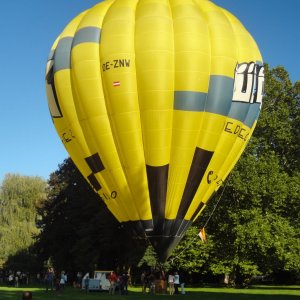 Heißluftballonstart im Europapark Klagenfurt