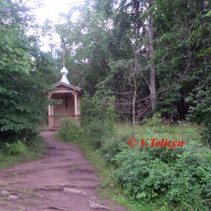 Kleine Kapelle auf Walaam-Insel, Karelien