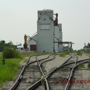 Getreidespeicher in Saskatchewan