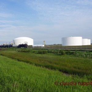 Silos in Saskatchewan