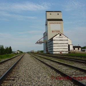 Getreidespeicher in Saskatchewan