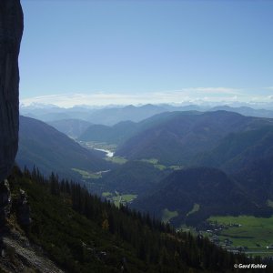 Blick von der Steinplatte