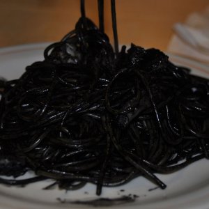 Spaghetti al nero di seppia