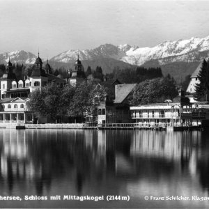 Schloss am Wörthersee 1941