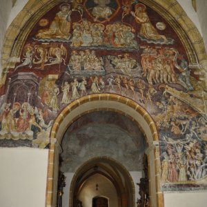 Weltgerichtsfresko in der Kirche St.Ruprecht in Bruck/Mur