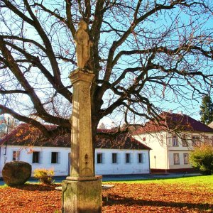 Marktplatz von Weikertschlag