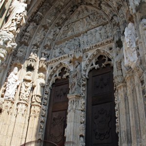 Hauptportal des Doms von Regensburg