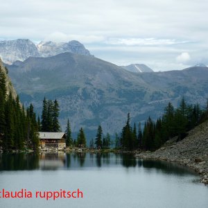 Agnes Lake, Banff Nationalpark, Alberta, Canada