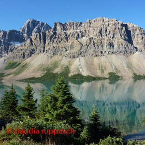 Bow Lake, Banff Nationalpark, Alberta, Canada