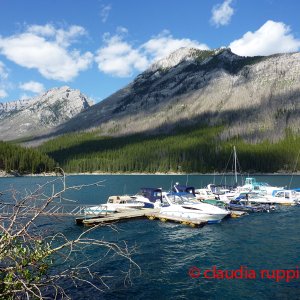 Lake Minnewanka, Banff Nationalpark, Alberta, Canada