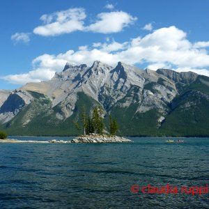 Lake Minnewanka, Banff Nationalpark, Alberta, Canada