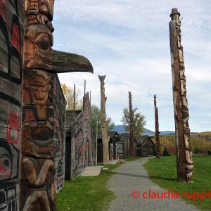 Ksan Indian Historic Village, British Columbia, Canada