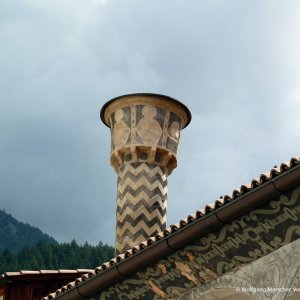 Schloss Schlandersburg, Kamin