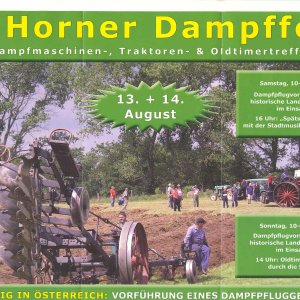 Zweites Horner Dampffest!