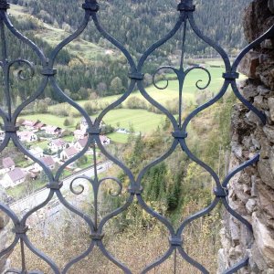 Blick von der Burg Dürnstein (ST).