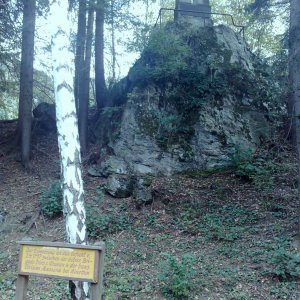 Gedenkstein Ainetten südl. von Wildbad-Einöd (ST).