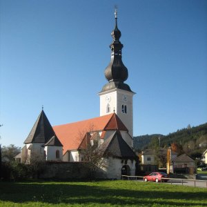 Wehrkirche Johannes Evangelist zu Weitensfeld (K).