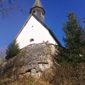 Filialkirche St. Gertraud südlich von Guttaring (K).