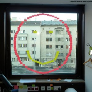 Post-it Art - Klebezettelkunst