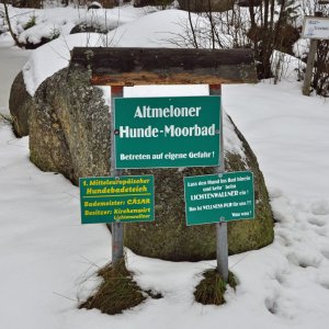 Hundebadeteich in Alt-Melon bei Arbesbach (Bezirk Zwettl)