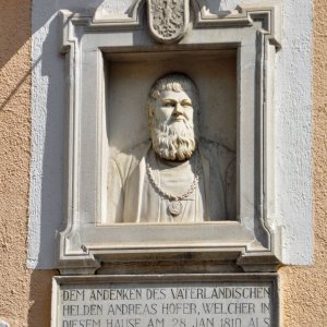 Andreas Hofer Gedenktafel in Meran