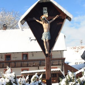 Wegkreuz bei der Ziegelmühle in Welschensteinach