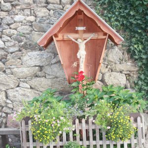 Wegkreuze in Südtirol-Dorf Tirol und Umgebung