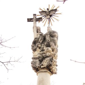 Pestsäule Gobelsburg/Detail