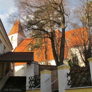 Aufgang zur Wehrkirche Kapelln