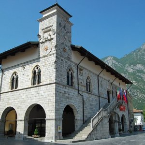 Venzone (Friaul-Italien) - Rathaus