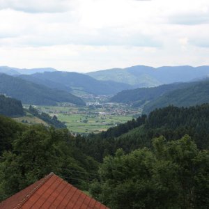 Blick vom Dochbach ins Kinzigtal Richtung Bollenbach