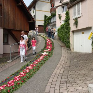 Fronleichnam 2012 in Mühlenbach im Schwarzwald