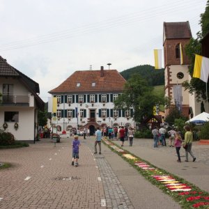 Fronleichnahm 2012 Mühlenbach im Schwarzwald