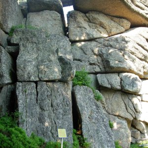 Die eiserne Tür im Wachtstein