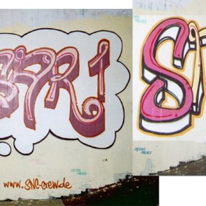 Graffitis von Cesar-SNC