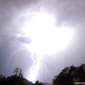 Blitz Völs bei Innsbruck