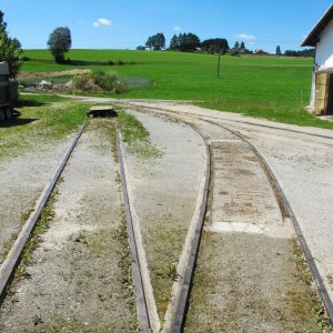 Ende der Bahnstrecke