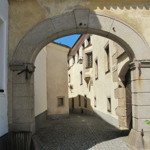 Tor zur Schlossgasse in Freistadt