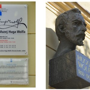 Hugo Wolf - Geburtshaus in Slovenj Gradec (Slowenien)