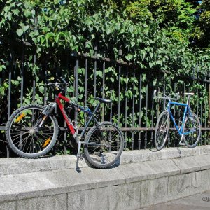 Fahrradparkplatz