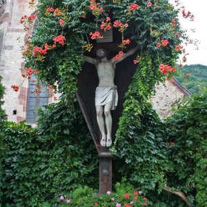 Wegkreuz in Niederlana