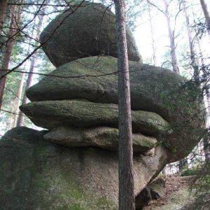 Wackelstein bei Langschlag