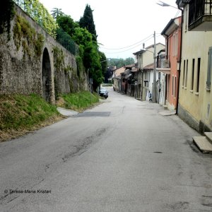 Auf dem Weg zur Villa Rotonda