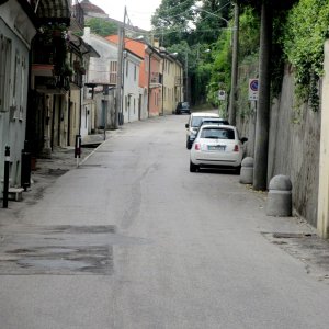 Auf dem Weg zur Villa Rotonda