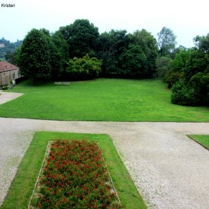 Gartenareal der Villa La Rotonda