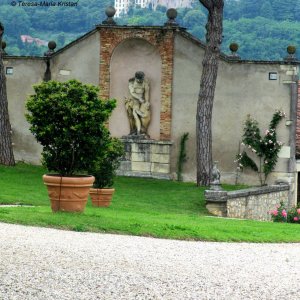 Gartenareal der Villa La Rotonda