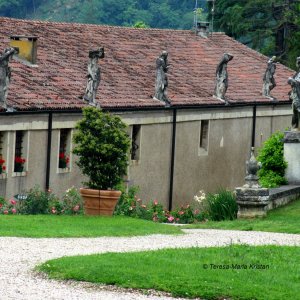 Gartenareal der Villa La Rotonda